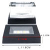 Led podstavec pod sklo