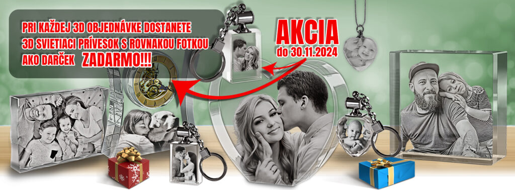 Gravírovanie fotiek do skla – darček s venovaním