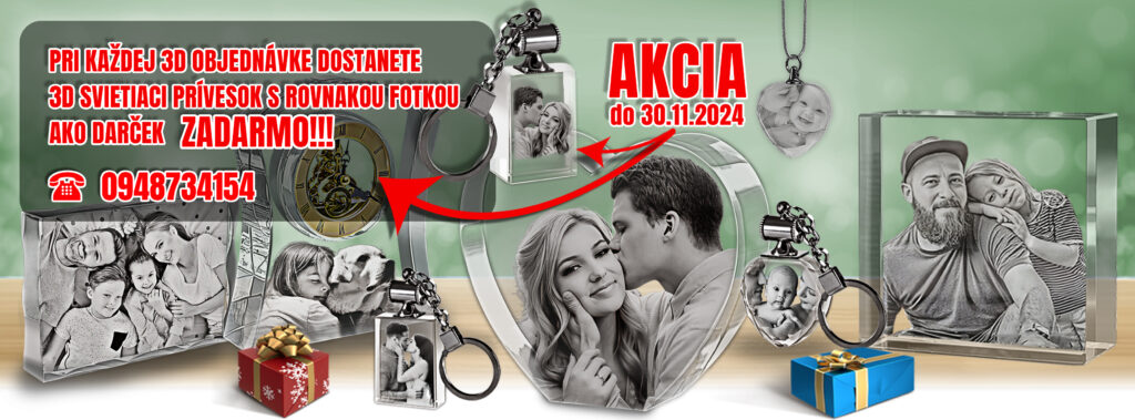 Gravírovanie fotiek do skla – darček s venovaním