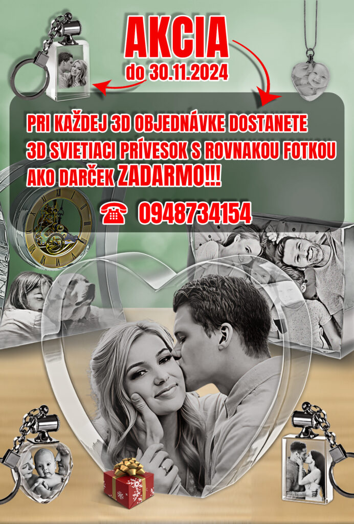 Gravírovanie fotiek do skla – darček s venovaním