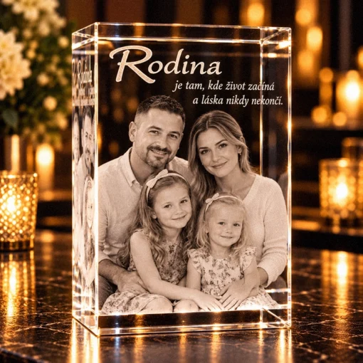Rodinna fotografia pamiatkový darček