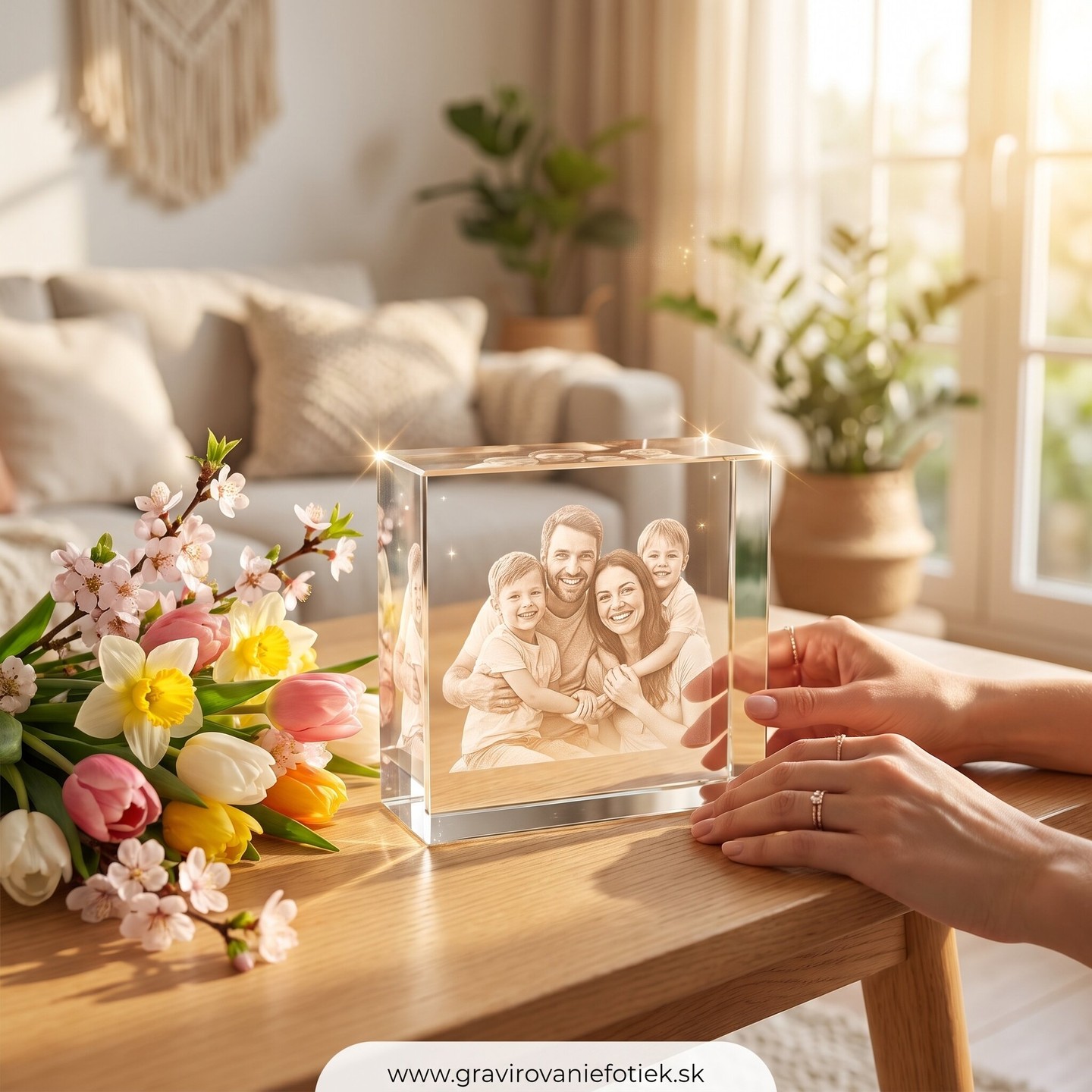 💐 Mama nechce ďalšiu vázu. Chce vidieť, že na ňu myslíte.
Rodinná fotka vygravírovaná do krištáľového skla je darček k Dňu matiek, ktorý ju dojme. Vaše tváre navždy vo vnútri skla. Výroba do 2–3 dní.
👉 Objednaj darček pre mamu na www.gravirovaniefotiek.sk
#denmatiek #darcekpremamu #gravirovaniedoskla #rodinnafotka #royalcrystal